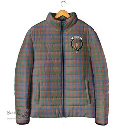 Scottish MacIntyre Ancient Clan Crest Tartan Padded Jacket with Family Crest - Tartan Plaid Jacket ScotsTee Shop - Tartan Plaid - scotstee.com