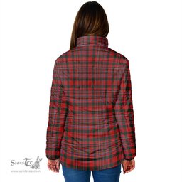Scottish MacAlister Clan Crest Tartan Padded Jacket with Family Crest - Tartan Plaid Jacket ScotsTee Shop - Tartan Plaid - scotstee.com