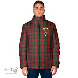 Scottish MacDuff Clan Crest Tartan Padded Jacket with Family Crest - Tartan Plaid Jacket ScotsTee Shop - Tartan Plaid - scotstee.com
