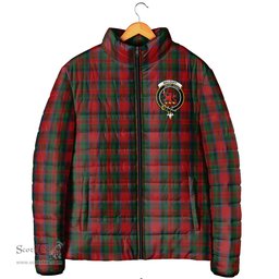 Scottish MacDuff Clan Crest Tartan Padded Jacket with Family Crest - Tartan Plaid Jacket ScotsTee Shop - Tartan Plaid - scotstee.com