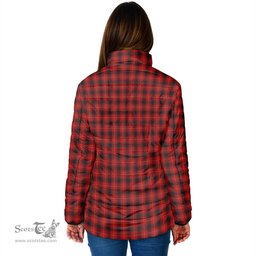 Scottish MacIver Clan Crest Tartan Padded Jacket with Family Crest - Tartan Plaid Jacket ScotsTee Shop - Tartan Plaid - scotstee.com