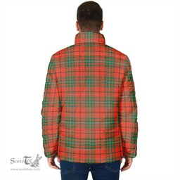 Scottish MacAulay Ancient Clan Crest Tartan Padded Jacket with Family Crest - Tartan Plaid Jacket ScotsTee Shop - Tartan Plaid - scotstee.com