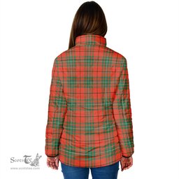 Scottish MacAulay Ancient Clan Crest Tartan Padded Jacket with Family Crest - Tartan Plaid Jacket ScotsTee Shop - Tartan Plaid - scotstee.com