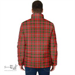 Scottish MacKinnon Modern Clan Crest Tartan Padded Jacket with Family Crest - Tartan Plaid Jacket ScotsTee Shop - Tartan Plaid - scotstee.com