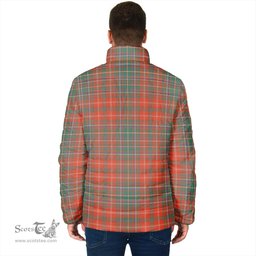 Scottish MacDougall Ancient Clan Crest Tartan Padded Jacket with Family Crest - Tartan Plaid Jacket ScotsTee Shop - Tartan Plaid - scotstee.com