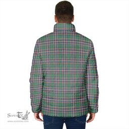 Scottish MacFarlane Hunting Ancient Clan Crest Tartan Padded Jacket with Family Crest - Tartan Plaid Jacket ScotsTee Shop - Tartan Plaid - scotstee.com