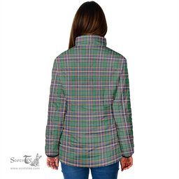 Scottish MacFarlane Hunting Ancient Clan Crest Tartan Padded Jacket with Family Crest - Tartan Plaid Jacket ScotsTee Shop - Tartan Plaid - scotstee.com