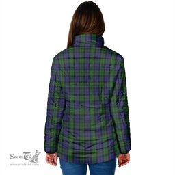 Scottish MacEwen Clan Crest Tartan Padded Jacket with Family Crest - Tartan Plaid Jacket ScotsTee Shop - Tartan Plaid - scotstee.com