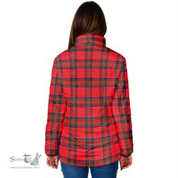 Scottish MacGillivray Modern Clan Crest Tartan Padded Jacket with Family Crest - Tartan Plaid Jacket ScotsTee Shop - Tartan Plaid - scotstee.com