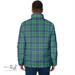Scottish Keith Ancient Clan Crest Tartan Padded Jacket with Family Crest - Tartan Plaid Jacket ScotsTee Shop - Tartan Plaid - scotstee.com