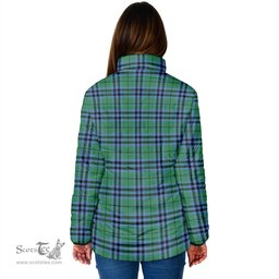Scottish Keith Ancient Clan Crest Tartan Padded Jacket with Family Crest - Tartan Plaid Jacket ScotsTee Shop - Tartan Plaid - scotstee.com