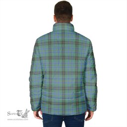 Scottish MacInnes Ancient Clan Crest Tartan Padded Jacket with Family Crest - Tartan Plaid Jacket ScotsTee Shop - Tartan Plaid - scotstee.com