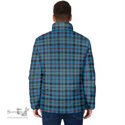 Scottish MacCorquodale Clan Crest Tartan Padded Jacket with Family Crest - Tartan Plaid Jacket ScotsTee Shop - Tartan Plaid - scotstee.com