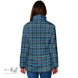 Scottish MacCorquodale Clan Crest Tartan Padded Jacket with Family Crest - Tartan Plaid Jacket ScotsTee Shop - Tartan Plaid - scotstee.com