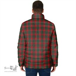 Scottish Hunter USA Clan Crest Tartan Padded Jacket with Family Crest - Tartan Plaid Jacket ScotsTee Shop - Tartan Plaid - scotstee.com