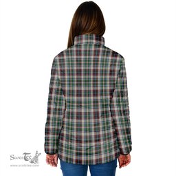 Scottish Innes Dress Clan Crest Tartan Padded Jacket with Family Crest - Tartan Plaid Jacket ScotsTee Shop - Tartan Plaid - scotstee.com