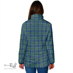 Scottish Keith Clan Crest Tartan Padded Jacket with Family Crest - Tartan Plaid Jacket ScotsTee Shop - Tartan Plaid - scotstee.com