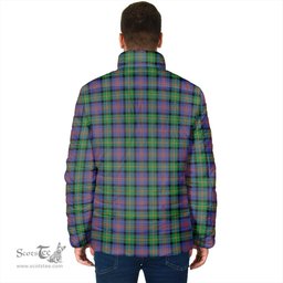 Scottish Logan Ancient Clan Crest Tartan Padded Jacket with Family Crest - Tartan Plaid Jacket ScotsTee Shop - Tartan Plaid - scotstee.com