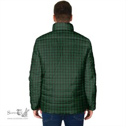 Scottish Graham Clan Crest Tartan Padded Jacket with Family Crest - Tartan Plaid Jacket ScotsTee Shop - Tartan Plaid - scotstee.com