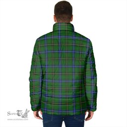 Scottish Henderson Modern Clan Crest Tartan Padded Jacket with Family Crest - Tartan Plaid Jacket ScotsTee Shop - Tartan Plaid - scotstee.com