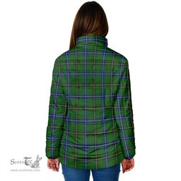 Scottish Henderson Modern Clan Crest Tartan Padded Jacket with Family Crest - Tartan Plaid Jacket ScotsTee Shop - Tartan Plaid - scotstee.com