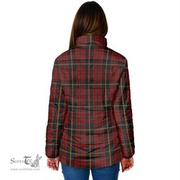 Scottish MacAlister of Skye Clan Crest Tartan Padded Jacket with Family Crest - Tartan Plaid Jacket ScotsTee Shop - Tartan Plaid - scotstee.com