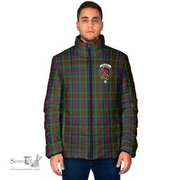 Scottish MacDuff Hunting Clan Crest Tartan Padded Jacket with Family Crest - Tartan Plaid Jacket ScotsTee Shop - Tartan Plaid - scotstee.com