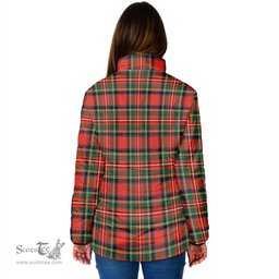 Scottish Lyle Clan Crest Tartan Padded Jacket with Family Crest - Tartan Plaid Jacket ScotsTee Shop - Tartan Plaid - scotstee.com