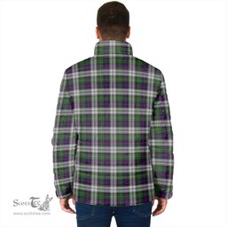 Scottish MacCallum Dress Clan Crest Tartan Padded Jacket with Family Crest - Tartan Plaid Jacket ScotsTee Shop - Tartan Plaid - scotstee.com