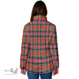 Scottish MacDuff Ancient Clan Crest Tartan Padded Jacket with Family Crest - Tartan Plaid Jacket ScotsTee Shop - Tartan Plaid - scotstee.com