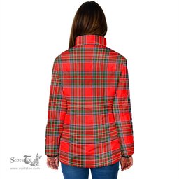 Scottish MacBain Clan Crest Tartan Padded Jacket with Family Crest - Tartan Plaid Jacket ScotsTee Shop - Tartan Plaid - scotstee.com