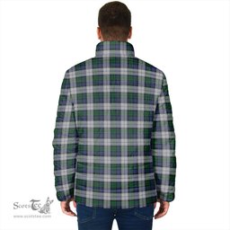 Scottish Graham Dress Clan Crest Tartan Padded Jacket with Family Crest - Tartan Plaid Jacket ScotsTee Shop - Tartan Plaid - scotstee.com