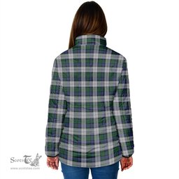 Scottish Graham Dress Clan Crest Tartan Padded Jacket with Family Crest - Tartan Plaid Jacket ScotsTee Shop - Tartan Plaid - scotstee.com