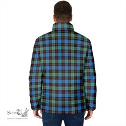 Scottish Guthrie Ancient Clan Crest Tartan Padded Jacket with Family Crest - Tartan Plaid Jacket ScotsTee Shop - Tartan Plaid - scotstee.com