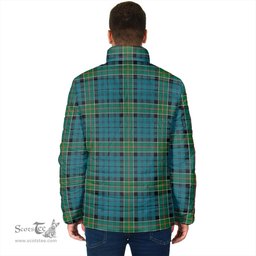 Scottish Kirkpatrick Clan Crest Tartan Padded Jacket with Family Crest - Tartan Plaid Jacket ScotsTee Shop - Tartan Plaid - scotstee.com