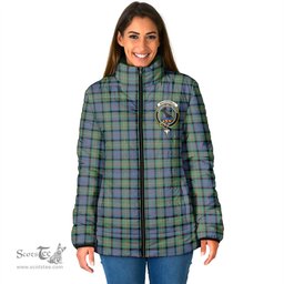 Scottish MacDonell of Glengarry Ancient Clan Crest Tartan Padded Jacket with Family Crest - Tartan Plaid Jacket ScotsTee Shop - Tartan Plaid - scotstee.com