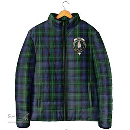 Scottish Lamont #2 Clan Crest Tartan Padded Jacket with Family Crest - Tartan Plaid Jacket ScotsTee Shop - Tartan Plaid - scotstee.com