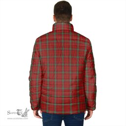 Scottish Morrison Ancient Clan Crest Tartan Padded Jacket with Family Crest - Tartan Plaid Jacket ScotsTee Shop - Tartan Plaid - scotstee.com