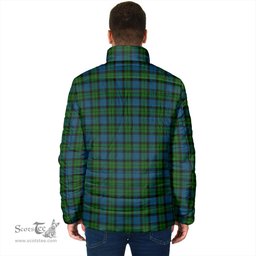 Scottish McCoy Clan Crest Tartan Padded Jacket with Family Crest - Tartan Plaid Jacket ScotsTee Shop - Tartan Plaid - scotstee.com