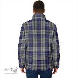 Scottish Napier Clan Crest Tartan Padded Jacket with Family Crest - Tartan Plaid Jacket ScotsTee Shop - Tartan Plaid - scotstee.com