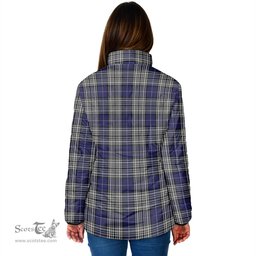 Scottish Napier Clan Crest Tartan Padded Jacket with Family Crest - Tartan Plaid Jacket ScotsTee Shop - Tartan Plaid - scotstee.com