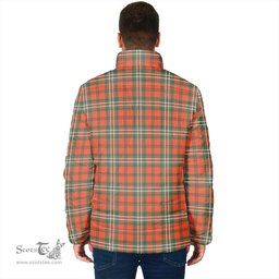 Scottish Scott Ancient Clan Crest Tartan Padded Jacket with Family Crest - Tartan Plaid Jacket ScotsTee Shop - Tartan Plaid - scotstee.com