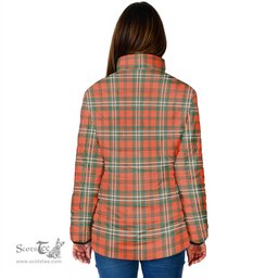 Scottish Scott Ancient Clan Crest Tartan Padded Jacket with Family Crest - Tartan Plaid Jacket ScotsTee Shop - Tartan Plaid - scotstee.com