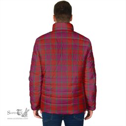 Scottish MacNab Old Clan Crest Tartan Padded Jacket with Family Crest - Tartan Plaid Jacket ScotsTee Shop - Tartan Plaid - scotstee.com