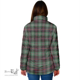 Scottish Rollo Hunting Clan Crest Tartan Padded Jacket with Family Crest - Tartan Plaid Jacket ScotsTee Shop - Tartan Plaid - scotstee.com