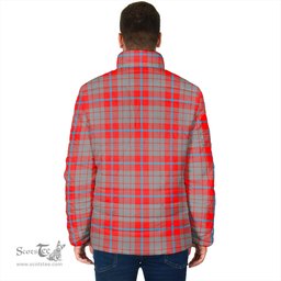 Scottish Moubray Clan Crest Tartan Padded Jacket with Family Crest - Tartan Plaid Jacket ScotsTee Shop - Tartan Plaid - scotstee.com