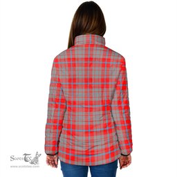 Scottish Moubray Clan Crest Tartan Padded Jacket with Family Crest - Tartan Plaid Jacket ScotsTee Shop - Tartan Plaid - scotstee.com