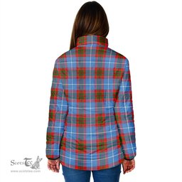 Scottish Preston Clan Crest Tartan Padded Jacket with Family Crest - Tartan Plaid Jacket ScotsTee Shop - Tartan Plaid - scotstee.com