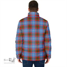 Scottish Spalding Clan Crest Tartan Padded Jacket with Family Crest - Tartan Plaid Jacket ScotsTee Shop - Tartan Plaid - scotstee.com