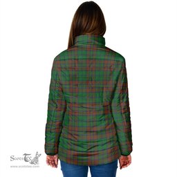 Scottish Matheson Hunting Highland Clan Crest Tartan Padded Jacket with Family Crest - Tartan Plaid Jacket ScotsTee Shop - Tartan Plaid - scotstee.com